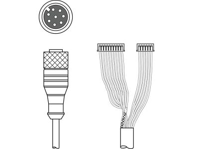 KB JST-M12A-8P-3000