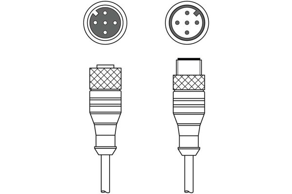 KDS U-M12-5A-M12-5A-V1-100